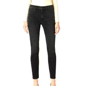 Hudson Holly high rise gray wash skinny ankle jean